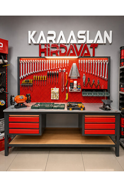 KARAASLAN HIRDAVAT DOLU TAKIM TEZGAHI