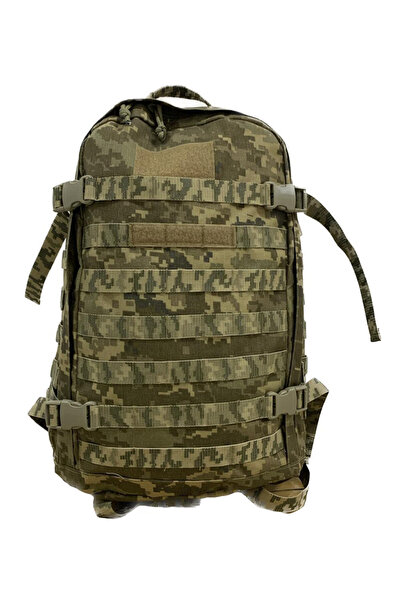 Kaf Kumaş 19 Litre Haki Kamuflaj Su Geçirmez Taktik Molle Kamp ve Dağcılık Sı...