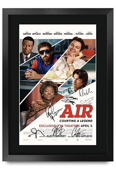 HWC Trading ملصق مطبوع FR A3 Air Gifts مع صورة موقعة للمعجبين بذكريات الأفلام...