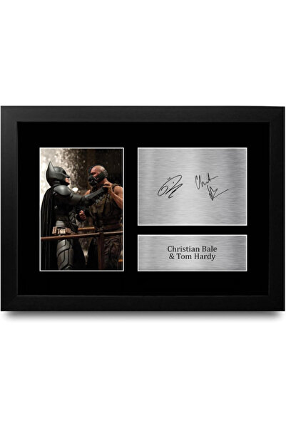 HWC Trading FR A4 Christian Bale & Tom Hardy Dark Knight Rises Gifts Printed,...