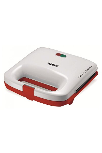 ALBATROS S2A-750 750W Aparat de făcut sandvișuri cu plită grill antiaderentă,...