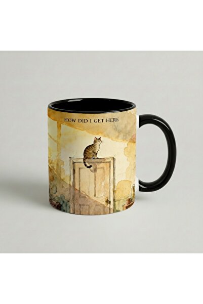 Petgifts Cana Cadou Personalizat Amuzanta Cu Mesaj How Did I Get Here - Ceram...