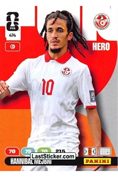 Panini البطاقة 474: هانيبال ميجبري