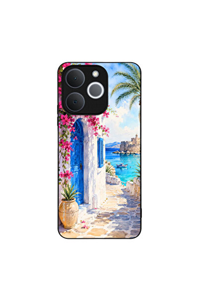 Sonique Θήκη Greek Island Muse Series για Realme Note 70T 4G Σοκάκι Ρόδου