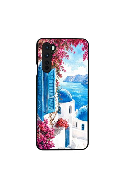 Sonique Θήκη Greek Island Muse Series για OnePlus Nord Σαντορινό Γαλάζιο