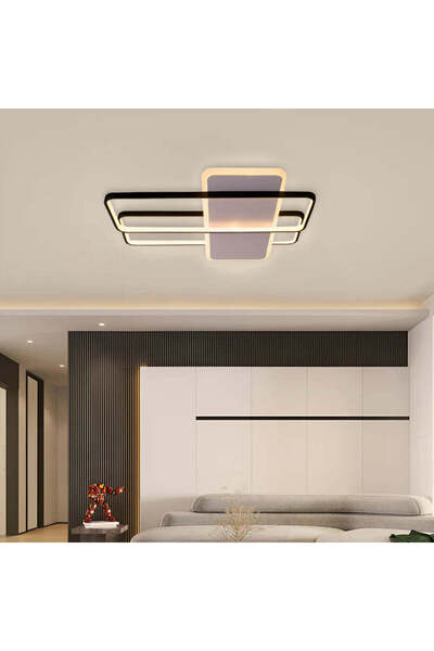 La Cucu Lustra LED cu telecomanda ARIANNA 75W, 3 Elemente, lumina Rece/Calda/...