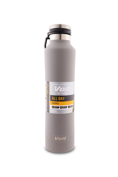 Voit قارورة (إبريق) حرارية تدوم طوال اليوم / رمادي / 800 مل 1Vtaktm35080 / 01...