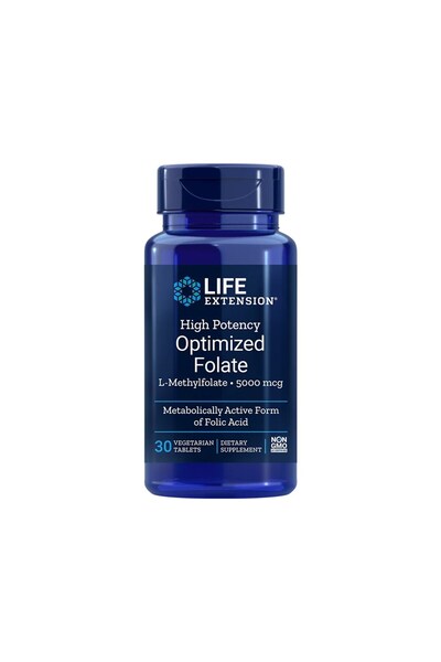 Life Extension Folian High Optimized Folate
