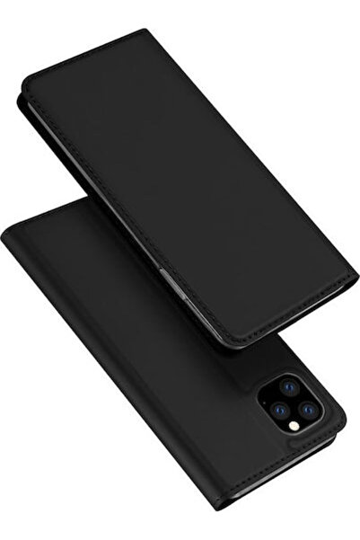 Dux Ducis Skin Pro Book Συνθετικό Δέρμα Μαύρο (iPhone 11 Pro)