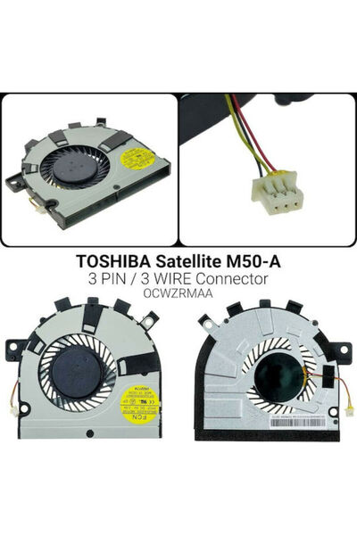 Toshiba Ανταλλακτικός ανεμιστήρας φορητού υπολογιστή για Satellite M50-A