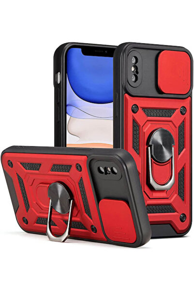 Other Bodycell Armor Slide Πίσω Κάλυμμα Πλαστικό Κόκκινο (iPhone X / Xs) Κωδι...