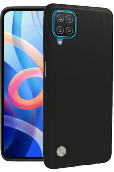 OEM Βίγκαν Πίσω Κάλυμμα Μαύρο (Samsung A12, Samsung M12) Κωδικός: 331362