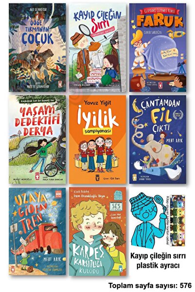 Timaş Çocuk Göğe Tırmanan Çocuk Kayıp Çileğin Sırrı Uzaydaki Gizemli Robot Fa...