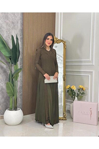 vanus fashion 7112 - Glamorous Color Long Evening Dress