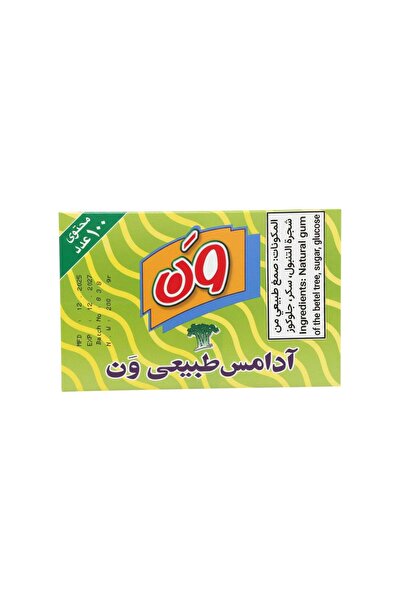 ONE علكة ون الطبيعية من صمغ البطم 100 قطعة