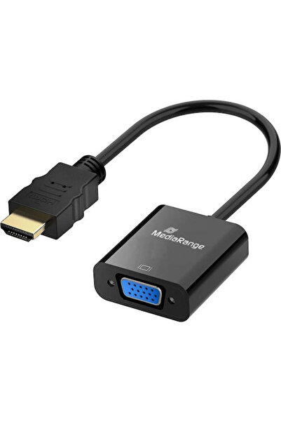 MediaRange Μετατροπέας HDMI / VGA αρσενικό σε HDMI / VGA θηλυκό 1 τεμάχιο MRC...