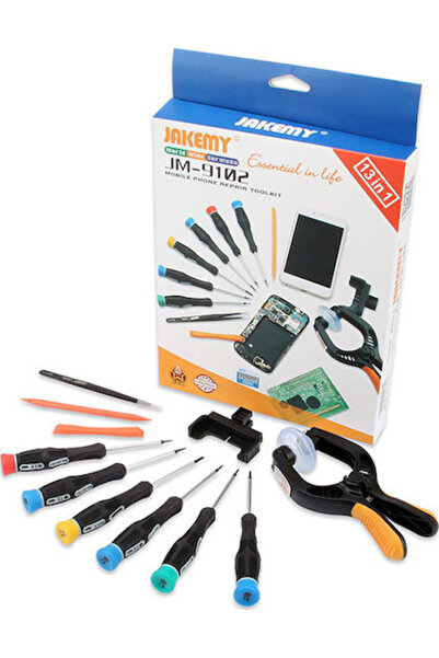 Jakemy JM-9102 Σετ εργαλείων για επισκευή τηλεφώνων 10 τεμάχια