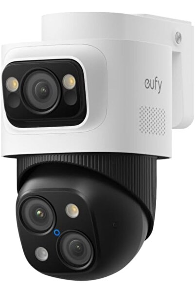 eufy PoE Bullet-PTZ S4 Κάμερα Πρόσθετης Λειτουργίας, 4K Τριπλός Φακός, 360 ° ...