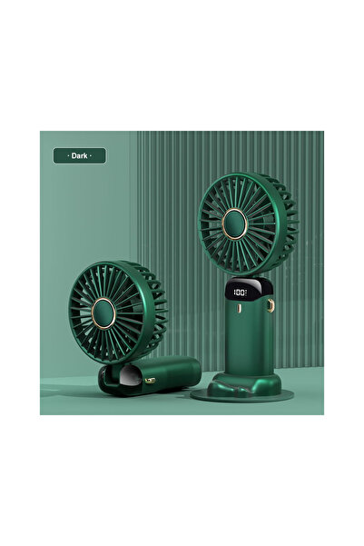 Generic Brand FENY FN-F30 GREEN مؤشر LCD للجسم قابل للطي بثلاث سرعات - ALKGLB...