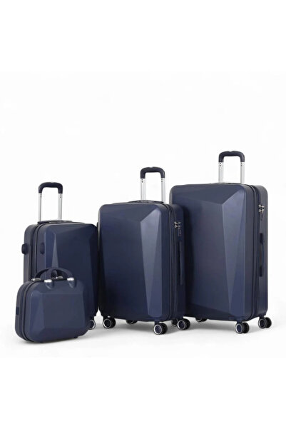 Generic 4 Pcs Set Valises 360 Degree Spinner Wheels Suitcase Password Lock Ab...