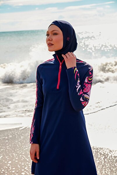Marina Swimwear Set de costume de baie cu hijab complet acoperit, din țesătur...