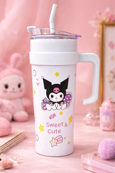 Other كوب كورومي الكيوت مع يد وشفاط Sweet Cute Tumbler