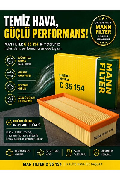 MANN Hava filtresi C 35 154