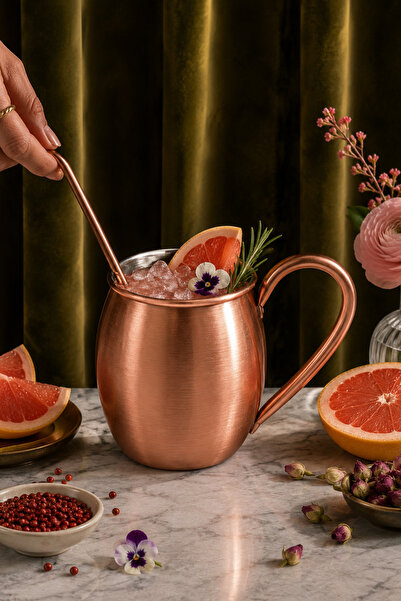 Mesk & More Dune / Scotch Bakır Moscow Mule Bardak
