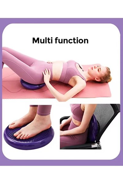 ORVİCA Balance Disc Balance Pad Spiky Sensory Cushion Foot Waist Back Hip