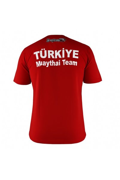 Dragondo Tricou imprimat pentru echipa de Muay Thai din Turcia TX8505