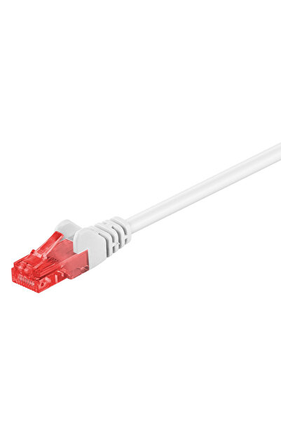 goobay καλώδιο δικτύου 68636, CAT 6 U/UTP, CCA, 3m, λευκό