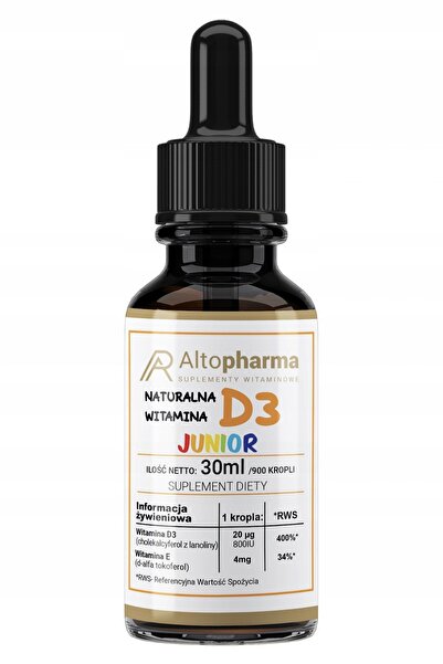 ALTO PHARMA Vitamina D3 Junior 30 ml.