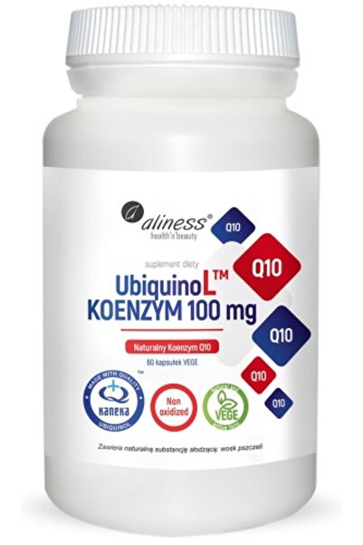 Aliness Ubiquinol Kaneka Natural Coenzimă 60 Capsule