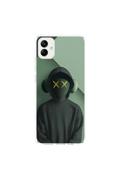 PPKin Samsung Galaxy A05 Compatible No Face 1 Design Transparent Case