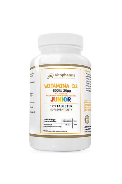 ALTO PHARMA D3 800Iu Junior 120 Tablete