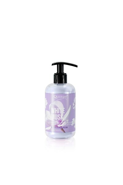 Quickgel White Musk Ενυδατική κρέμα χεριών και σώματος 300ml