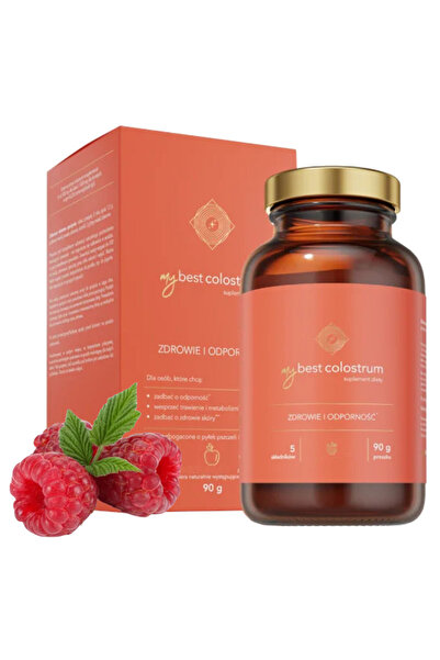 MYBESTPHARM Mybestcolostrum Malinowy 90 G Pulbere