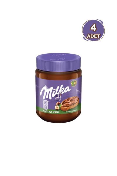Milka Milka Spread Hazelnut Sürülebilir Çikolata Kakaolu Fındık Ezmesi 350 gr...