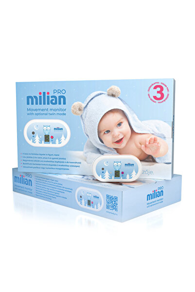 Cesare Emiliano Monitor de respirație Baby Pro Plus cu 3 senzori