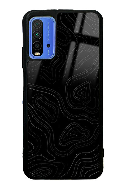 Spoyi Xiaomi Redmi 9T Topo-Point Tasarımlı Glossy Telefon Kılıfı
