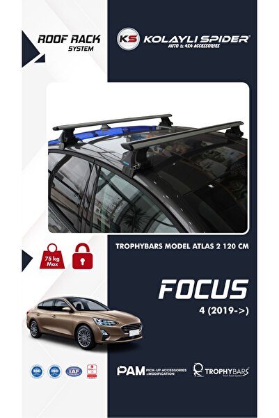 Ford Focus 4 2019+ Trophybars Ara Atkı/ Tavan Barı Gri