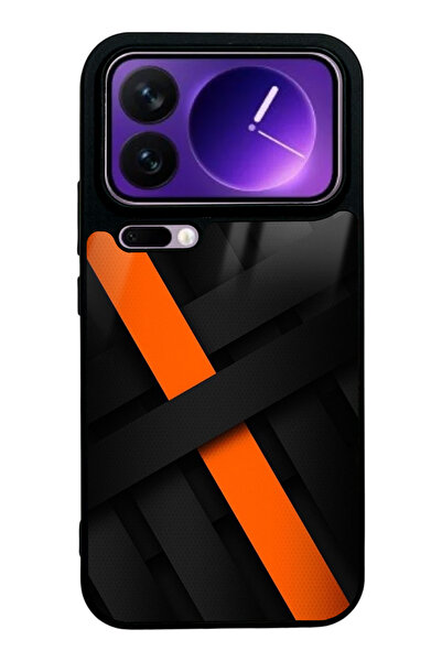 Spoyi Xiaomi 17 Pro Max Karbon Örgü Tasarımlı Glossy Telefon Kılıfı