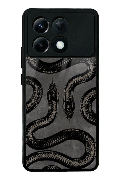 Spoyi Xiaomi Poco X6 Pro Snake Design Glossy Phone Case