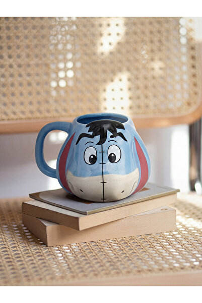 LC Waikiki RMZ GİYİM FARKIYLA Eeyore Baskılı Seramik Kupa 520 ml