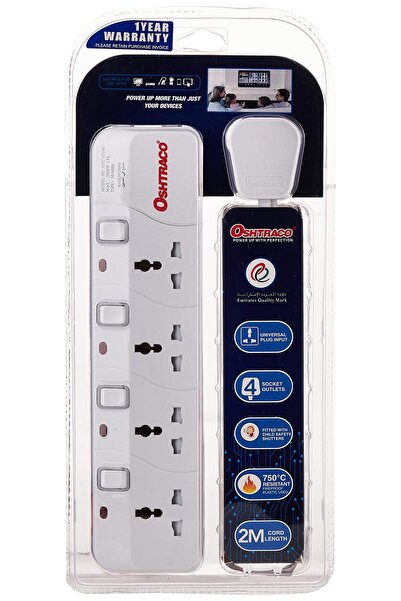 Oshtraco 4way univ T.socket