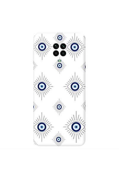 Other Xiaomi Redmi Note 9 Pro Bright eye Black Colored Silicone TPU Θήκη