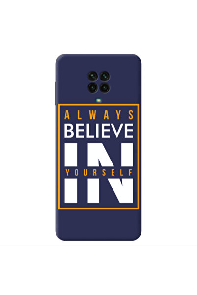 Other Xiaomi Redmi Note 9 Pro Always Belive Dark blue Colored Silicone TPU Θήκη