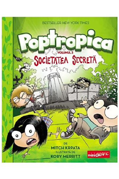 Editura Art Poptropica #3. The Secret Society, Mitch Krpata, Kory Merritt - A...