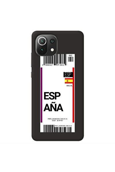 Other Xiaomi Mi 11 Lite Espana Arrival Black Colored Silicone TPU Θήκη