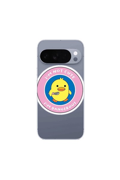 Other Google Pixel 10 Pro XL I m dangerus Transparent Silicone TPU Θήκη